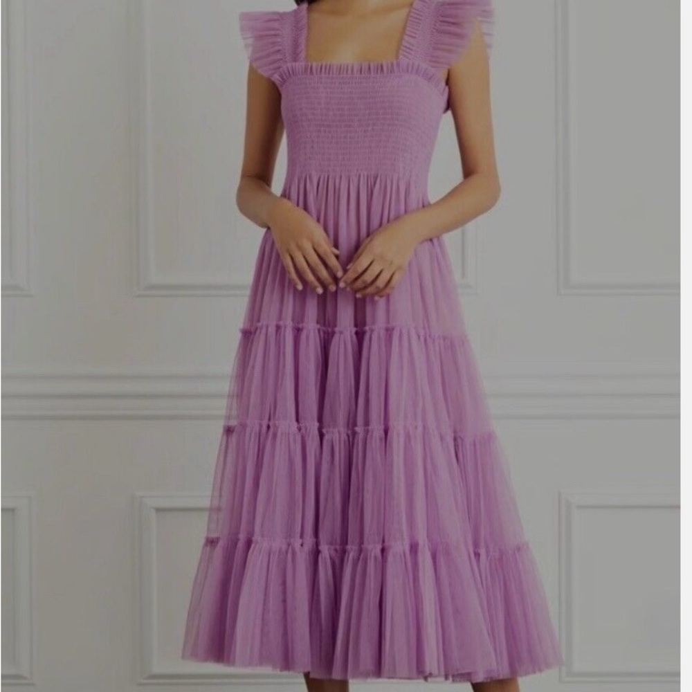 Hill House Collectors Edition Skye Tulle Dress in Purple